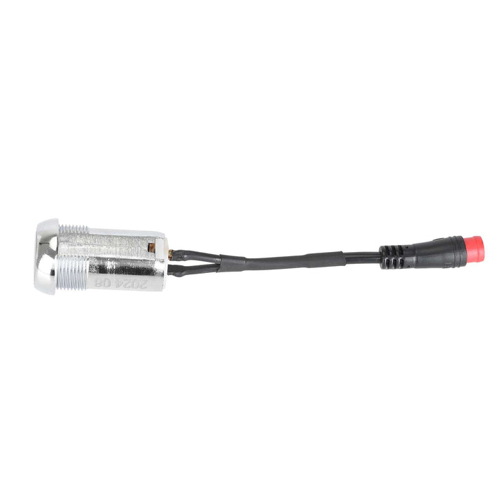 Silver Kukirin G3 Pro Electric Door Lock G3 Pro Electric Scooter Door Lock Scooter Power Switch Lock Waterproof Connector