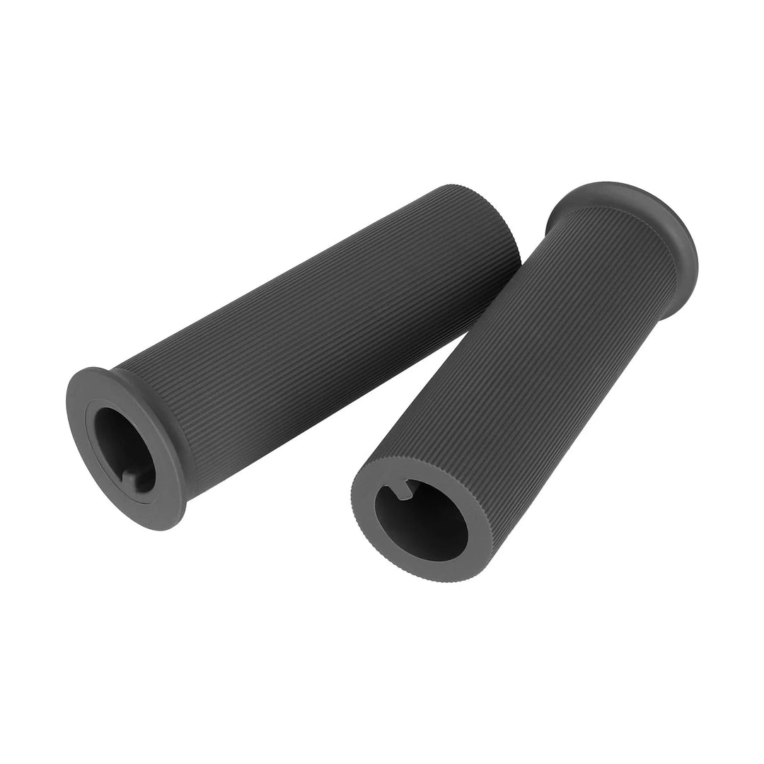 Original 1 Pair Gray Rubber Handlebar Grip for Xiaomi 6 Scooter Anti-Slip Ergonomic Comfortable Electric Scooter Handle Cover Accessories Rubber Handle Bar Grips Handle Anti-Slip Cover for Xiaomi 6 Electric Scooter Replacement Part