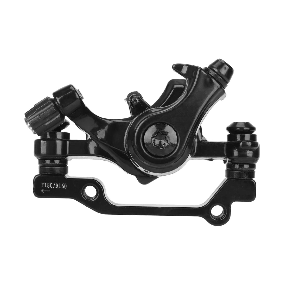 Black F180/R160mm Brake for Kukirin C1 Pro Rear Wheel Rear Disc Brake for Kukirin C1 Pro Front Bike Disc Brake Front Brake for Bike Brake Base Brake Caliper Replace Parts