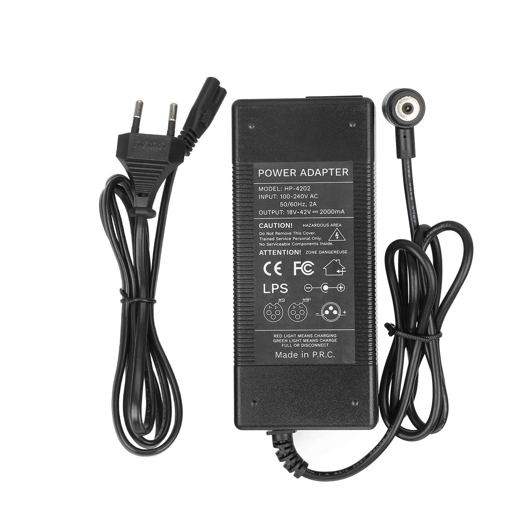 Caricabatterie magnetico 18V~42V2A, standard europeo, adattatore di alimentazione 36V 2A per monopattino elettrico Xiaomi 4 Pro, parti del caricabatterie