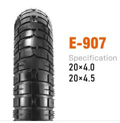 XUANCHENG E-907 20x4.0 black tire