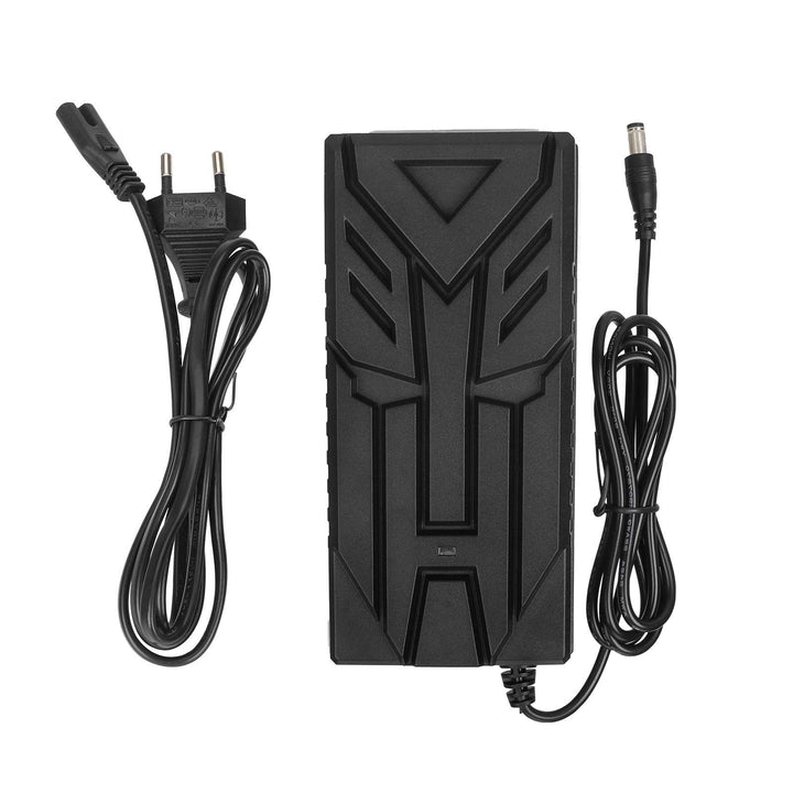 Ulip42V~54.6V2A DC2.1 Certified Charger EU Plug Charger 42V2A Adapter Lithium Battery Balance Bike Charger European Standard Li-ion Battery Pack Charger Power Adapte Input 100-240V 48V 13S Lithium Skateboard Balance Vehicle Battery with Fan