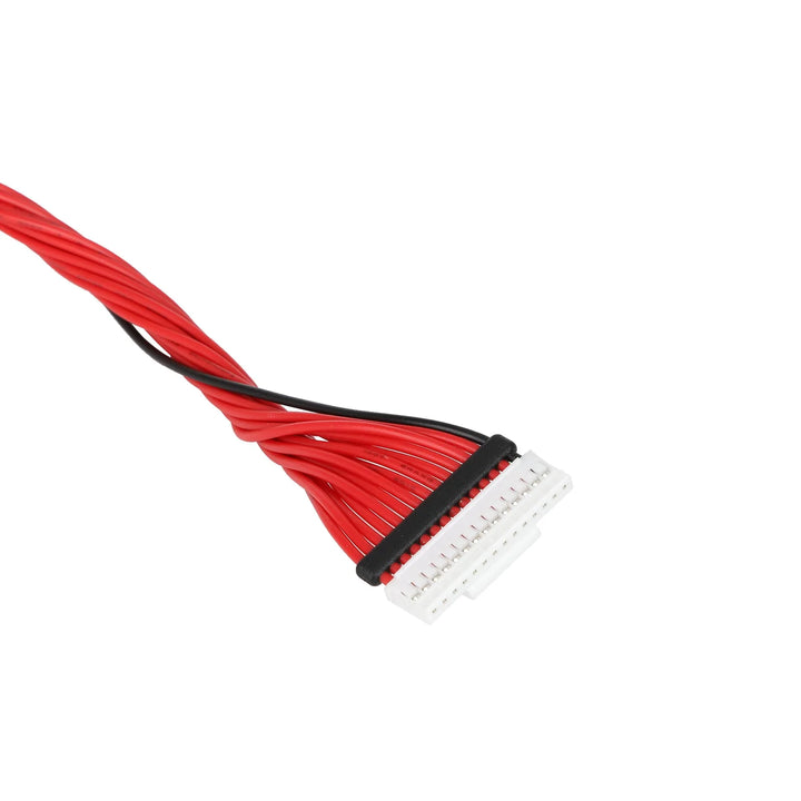 DALY BMS 13S 48V 20A BMS 3.7V 18650 Controllo interruttore soft on/off Potenza di scarica per E-bike Scooter Skateboard Rosso 48V 20A Sistema di gestione batteria Scheda di protezione batteria bilanciata Materiale PCB Ottima fattura