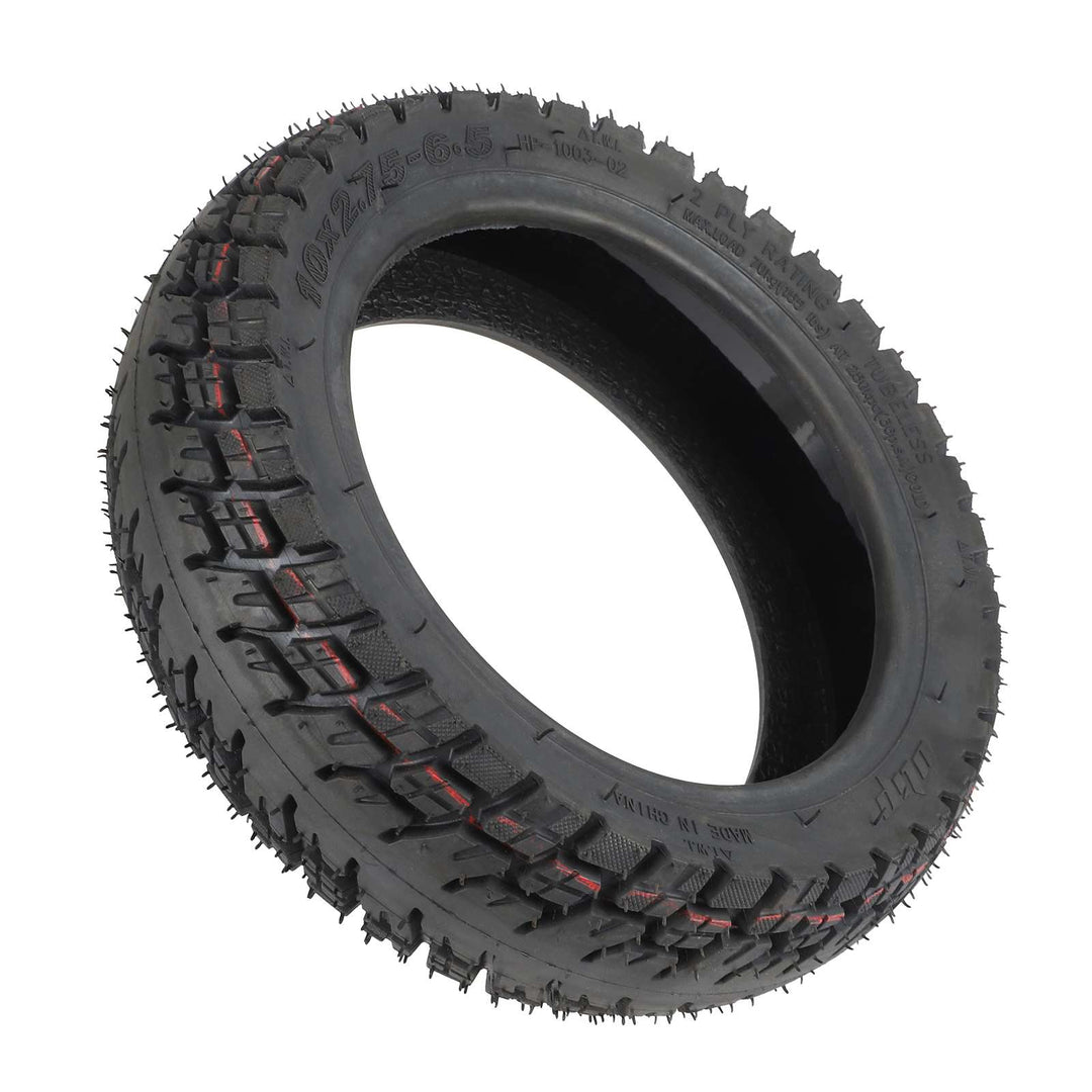 Ulip 10 Inch 10*2.75-6.5 Self-repairing E-Scooter Vacuum Tyre with Goo Gel 10*2.75-6.5 Widen Tubeless Tire with Gel 10X2.75-6.5 Off-road Tires Parts Off-road Tire for Smartgyro Speedway,Rockway,Crossover Kugoo G3, Speed 5 DT 3 Electric Scooter