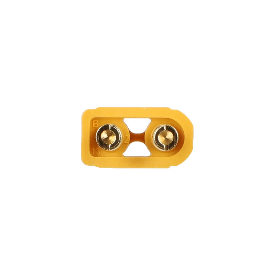 Connettore femmina Amass XT30U-F XT30U aggiornato con connettori a banana placcati in oro AMS XT30U-F Connettore femmina giallo Connettore di alimentazione ad alta corrente Presa aeronautica Connettore Amass XT30
