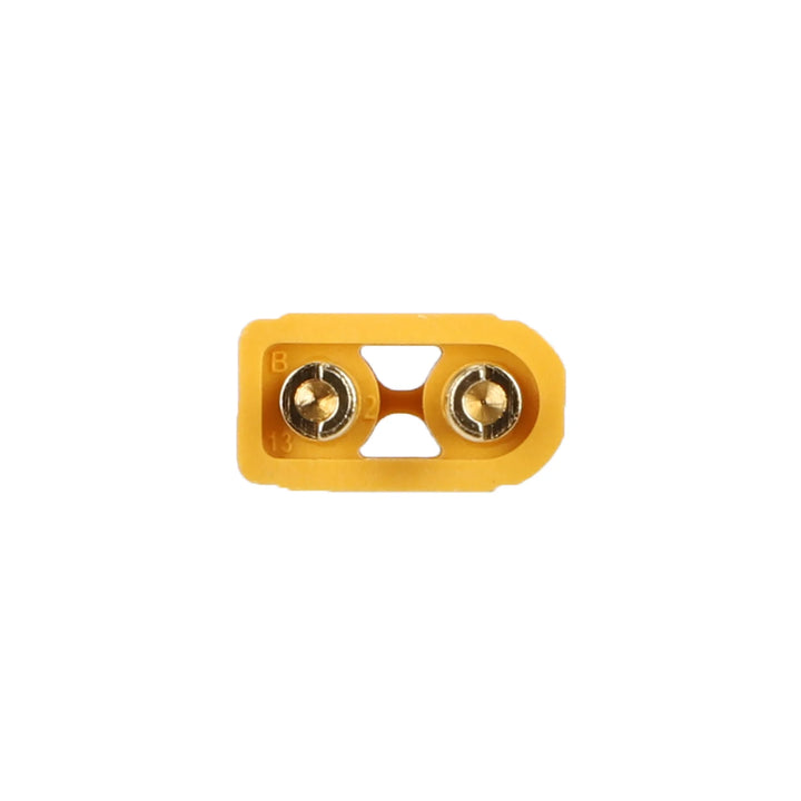 Connettore femmina Amass XT30U-F XT30U aggiornato con connettori a banana placcati in oro AMS XT30U-F Connettore femmina giallo Connettore di alimentazione ad alta corrente Presa aeronautica Connettore Amass XT30