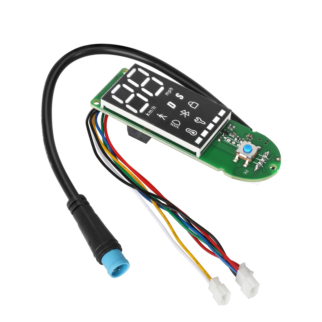 Scheda Circuito Kickscooter BLE Display con Chiave Dritta per Xiaomi Pro 1S Pro2 Scooter Dashboard Cruscotto Scheda Circuito Bluetooth Pezzi di Ricambio Completi