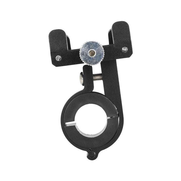 Supporto per telefono cellulare da bicicletta nero in lega di alluminio, navigazione fissa, supporto regolabile per telefono cellulare, morsetto per manubrio, staffa di montaggio per scooter elettrico Xiaomi m365 m365 Pro