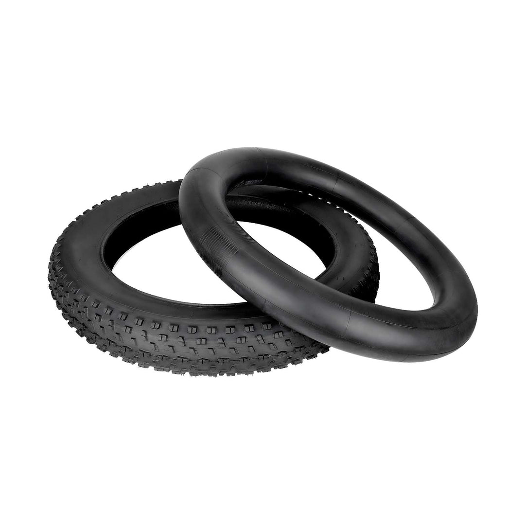 Chaoyang 20*4.0 Fat Outer Tire with Chaoyang 20*4.0/4.9 Inner Tube 20*4.0 Extra Wide Snow Bike Outer Tyres 20 Inch Cross-Country Beach Electric Vehicle 20*4.1/4 Bicycle Outer Tyres with 20*4 Camera