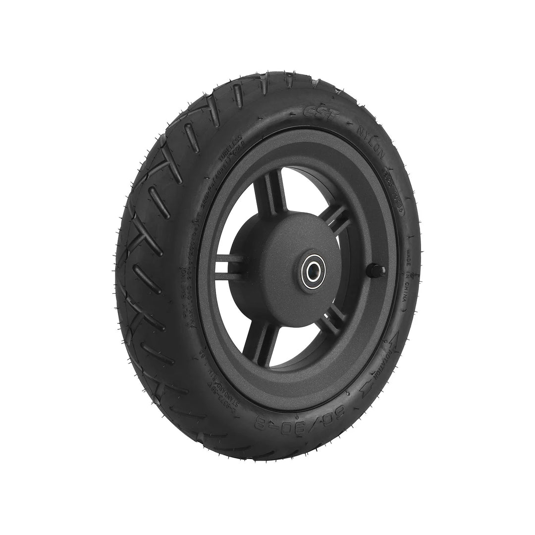 Ruota da 12 pollici con mozzo e pneumatico tubeless CST 60/90-8 per cerchio monopattino elettrico Xiaomi 6 con kit di sostituzione pneumatico tubeless CST 60/90-8, pneumatico tubeless da 12 pollici, pneumatico sottovuoto
