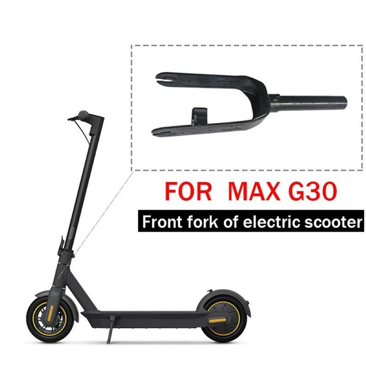 Scooter Front Fork Electric Scooter Replacement Aluminium Alloy Front Fork Assembly Kit for Ninebot MAX G30 Accessory
