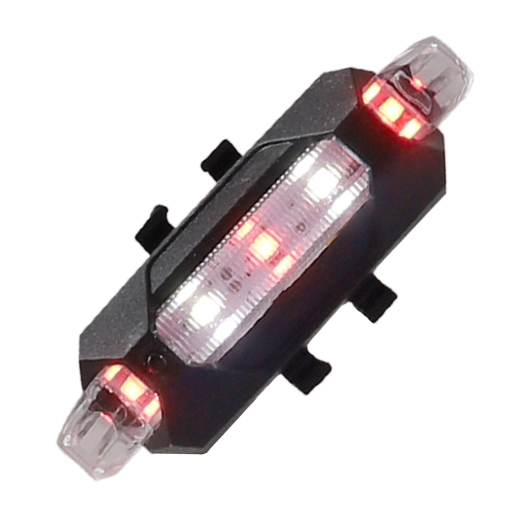 Red USB Rechargeable Bicycle Warning Tail Light Bicycle Tail Light Outdoor Cycling Led High Brightness Bicycle Light