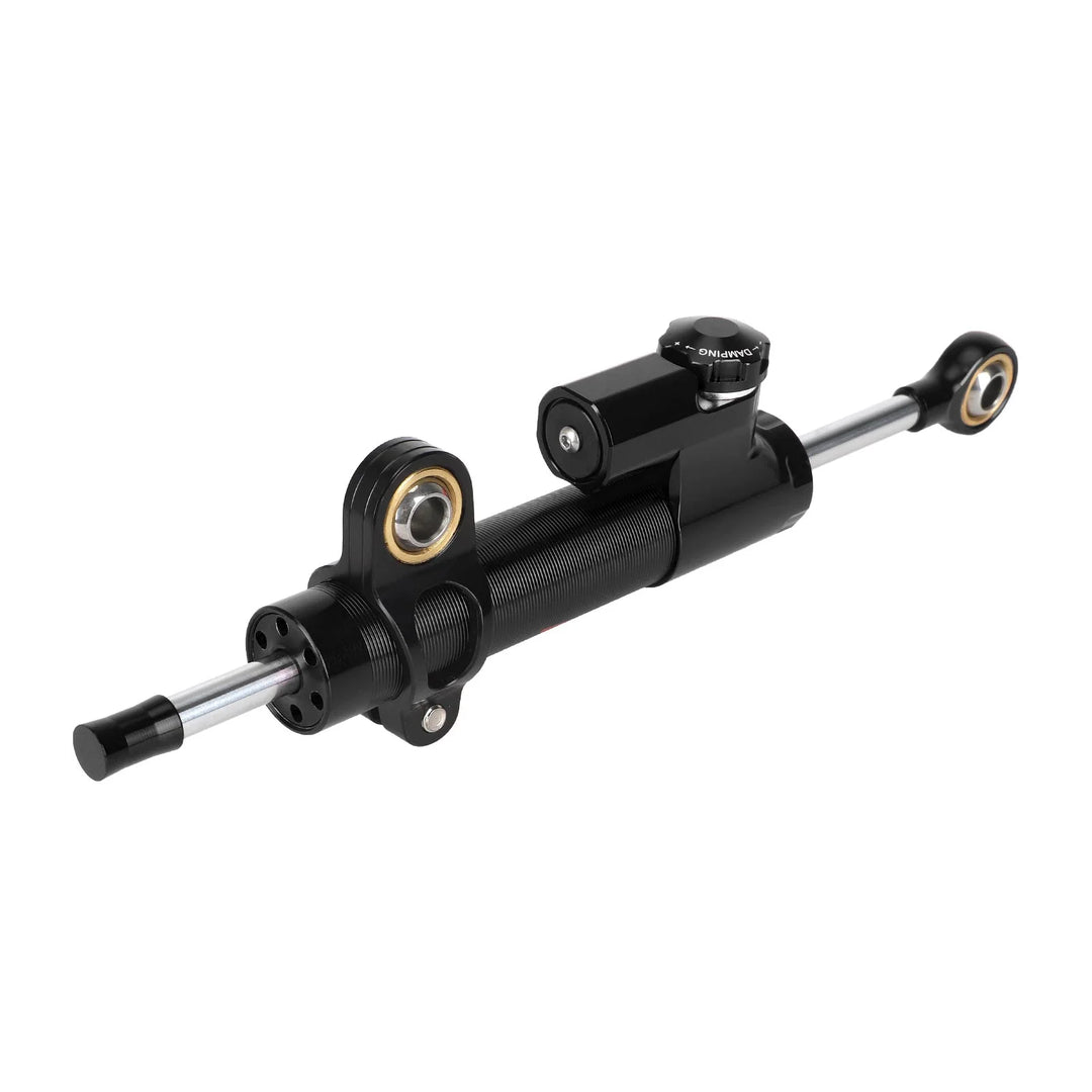 Ammortizzatore di sterzo rosso con supporto di montaggio nero per monopattino elettrico Ausom Gallop/Kukirin G3 Pro 2024, staffa di modifica in alluminio e acciaio