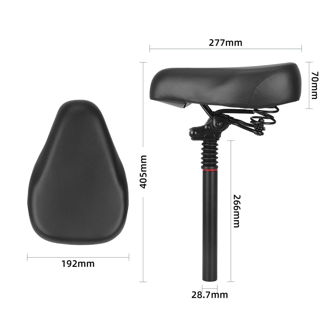 Kukirin G2 Max Monopattino Elettrico Sedile con Ampia Seduta Specificamente Progettato per Questo Modello Compatibile con il Sistema di Sospensione Originale Comoda Seduta Completa