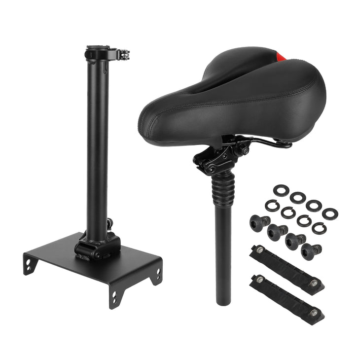 Black Seat for Segway Max G30 Series Scooters with Big Saddle Seats Folding Seats Retractable Cushion Seat for NINEBOT MAX G30 Electric Scooter KickScooter Adjustable Height Parts