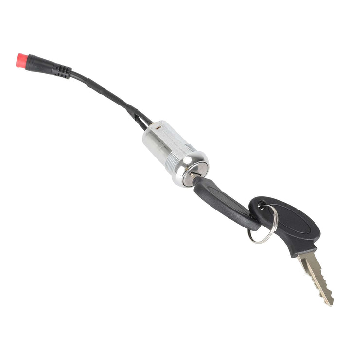 Silver Kukirin G3 Pro Electric Door Lock G3 Pro Electric Scooter Door Lock Scooter Power Switch Lock Waterproof Connector