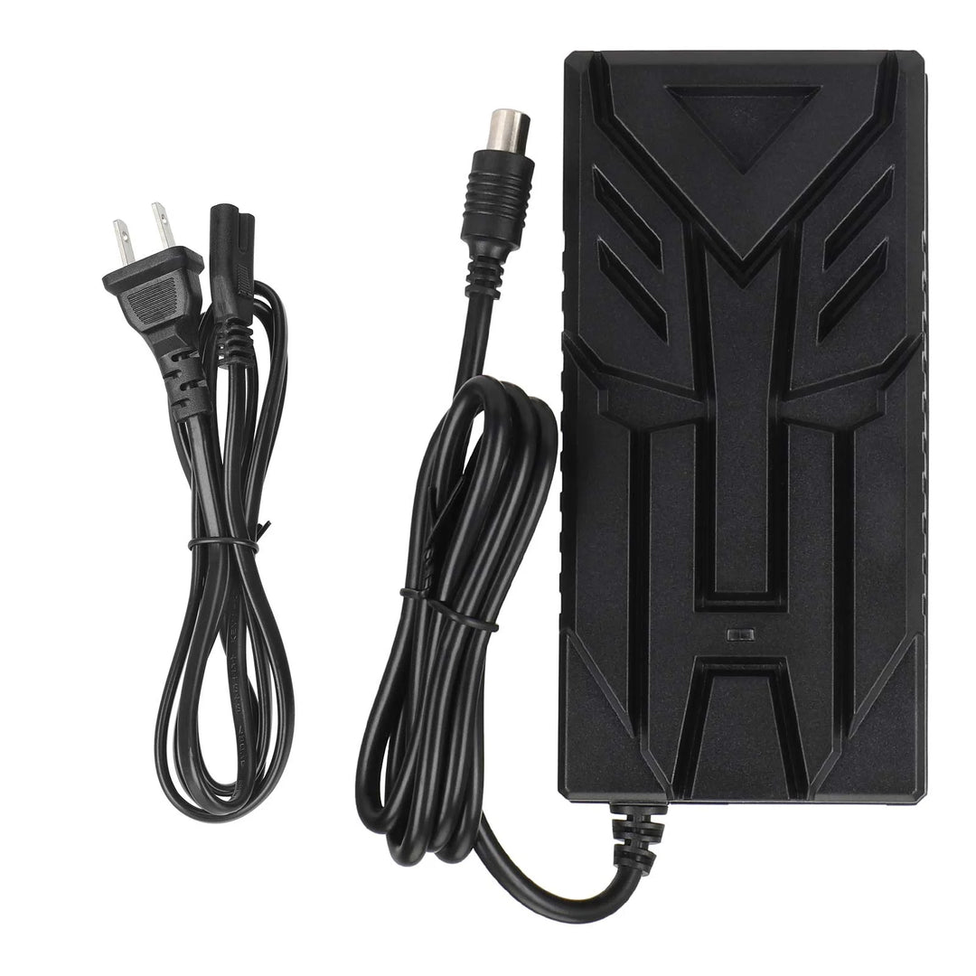Ulip 42V~54.6V 3A Charger with Xiaomi Head Certified Charger EU Plug CE And FCC Certification Lithium Battery Charger 54.6V 3A Li-ion Battery Pack Charger Power Adapte Input 100-240V 48V 13S Lithium Skateboard Balance Vehicle Battery with Fan