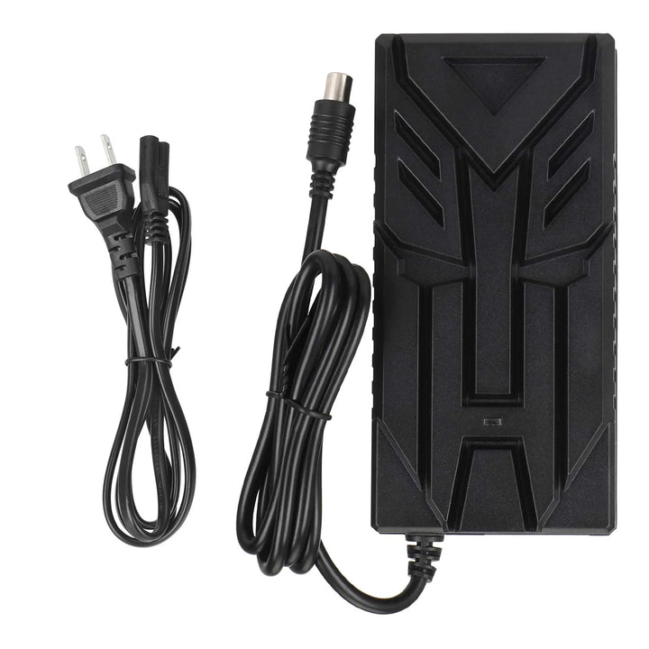 Ulip 42V~54.6V 3A Charger with Xiaomi Head Certified Charger EU Plug CE And FCC Certification Lithium Battery Charger 54.6V 3A Li-ion Battery Pack Charger Power Adapte Input 100-240V 48V 13S Lithium Skateboard Balance Vehicle Battery with Fan