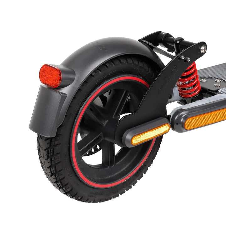 Sospensione posteriore nero-rosso per monopattino elettrico Xiaomi 4 Pro Sospensione posteriore per monopattino Xiaomi 4 Pro Ammortizzatore posteriore