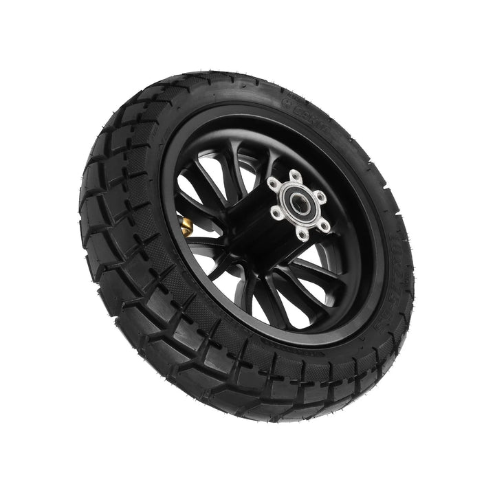 Kukirin A1 Front Wheel Rim Tire 10 inch 10*2.75-6.5 Wheel Original Scooter Drive Wheel Assembly Original 10x2.7-6.5 Front Wheel Assembly for KUGOO KIRIN A1 Kukirin A1 Electric Scooter Wheel Hub Tire Replace Spare Parts