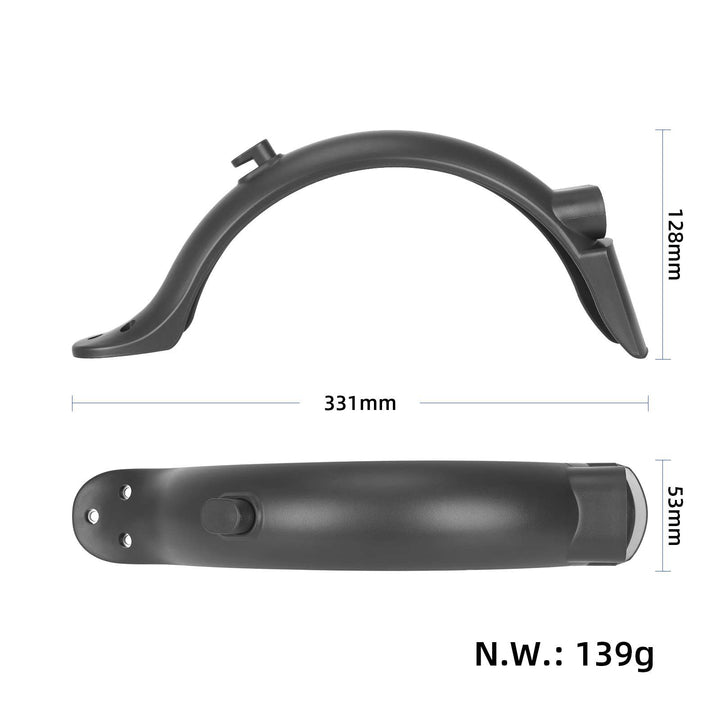 Parafango posteriore per monopattino elettrico Xiaomi M365/1S/Pro/Pro2 - Parafango posteriore per monopattino elettrico, accessori ricambi Xiaomi