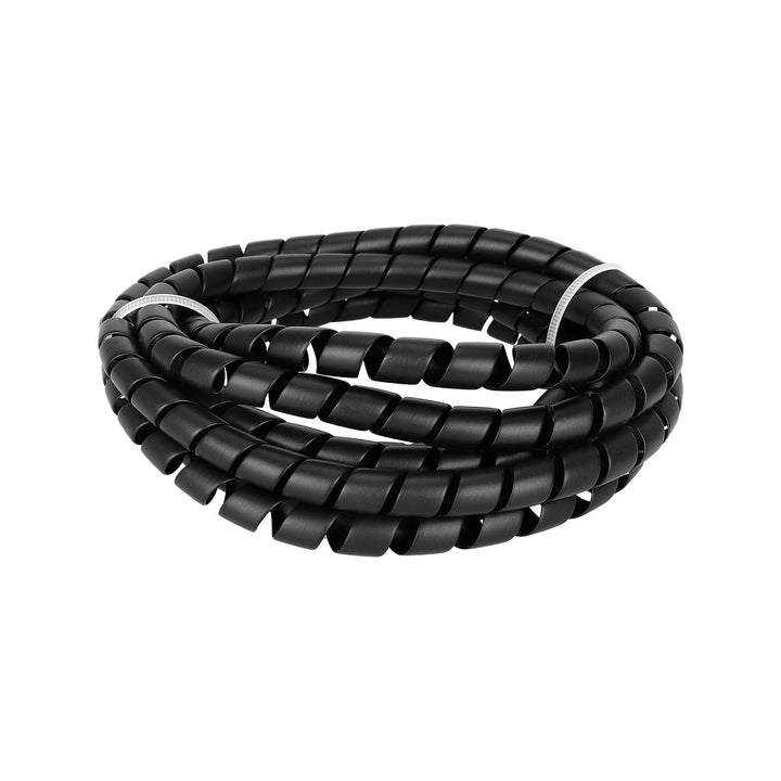 Black 8mm 2M Winding Protection Line Winding Tube of ZERO 8 10 10X Electronic Scootor DT3 DT thunder KAABO KUGOO NINEBOT Skateboard Compact Parts Cable Protection Sleeve Anti-Bite Tube Protection Sleeve Spiral Wrap Winding Protector Pipe Protection