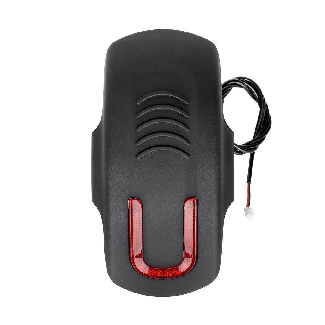 Kukirin A1 Electric Scooter Rear Fender with Taillight Waterproof and Dustproof Design Night Riding Warning and Mud and Water Splash Protection Components Rear Mudguard