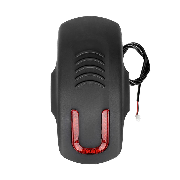 Kukirin A1 Electric Scooter Rear Fender with Taillight Waterproof and Dustproof Design Night Riding Warning and Mud and Water Splash Protection Components Rear Mudguard