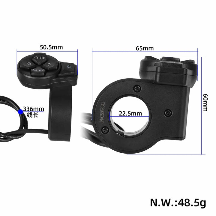 Original Turn Signal Switch for Segway Ninebot ZT3 F3 G3 ZT3 Pro ZT3 ProD ZT3 ProE Electric Scooter Throttle Speed Control Switch Accessory Rotary Knob Switch E-scooter Handlebar Steering Light Button