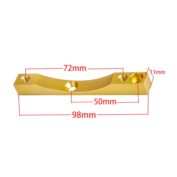 Kit adattatore freno Gold ZOOM Xtech HB100 per scooter elettrico Xiaomi Mijia M365 Pro Pro2 Accessori adattatore in lega di alluminio CNC