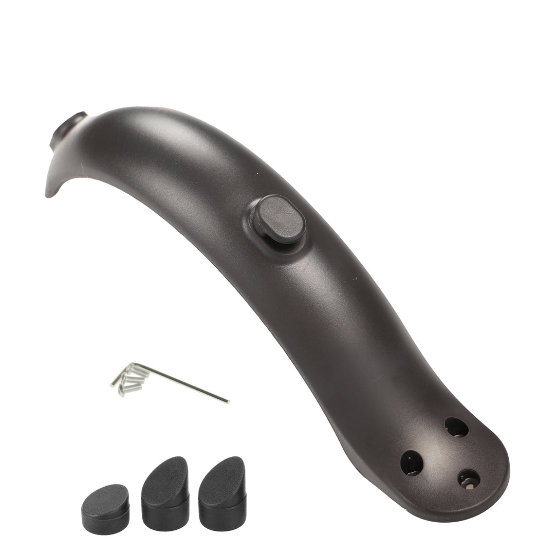 Parafango posteriore nero con gancio, vite e attrezzo per monopattino elettrico Xiaomi M365 Pro, staffa parafango, paraspruzzi, accessori rossi