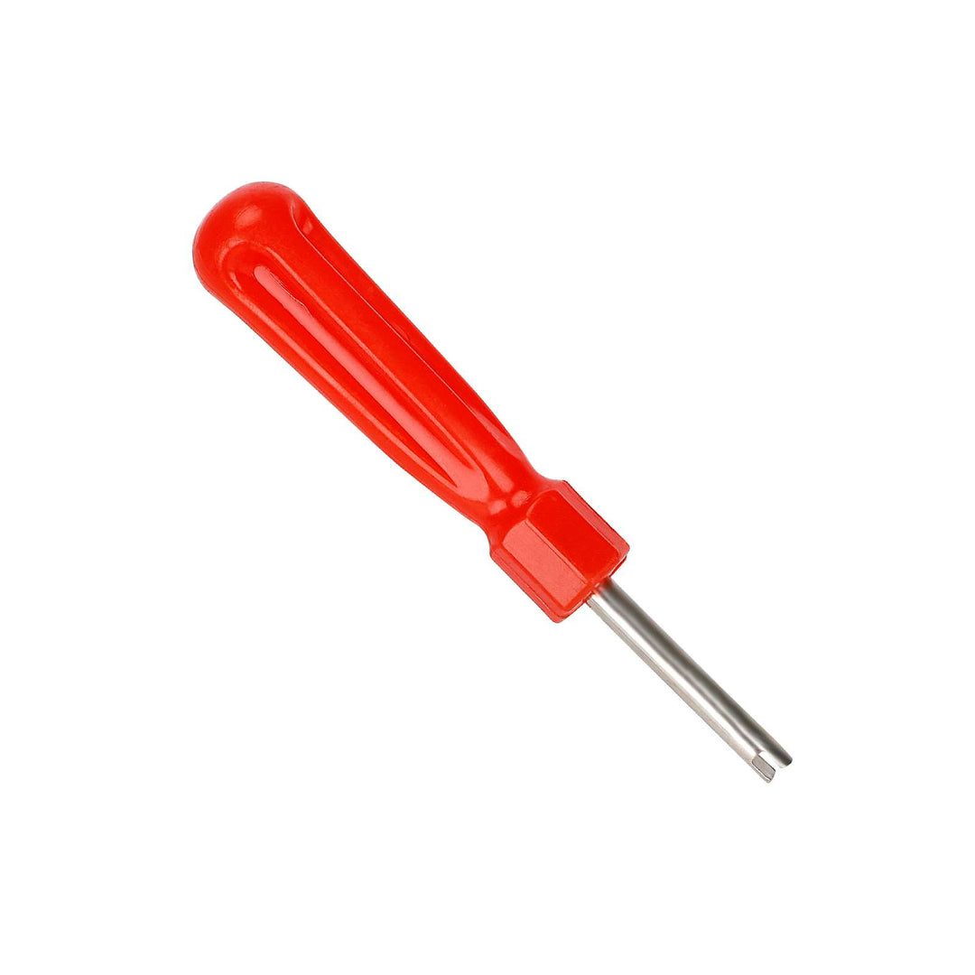 Red Valve Wrench Red Valve Tray Handle Valve Core Wrench Valve Key Valve Wrench American Gas Nozzle Wrench Inner Tube Wrench Adjustment Deflation Tool