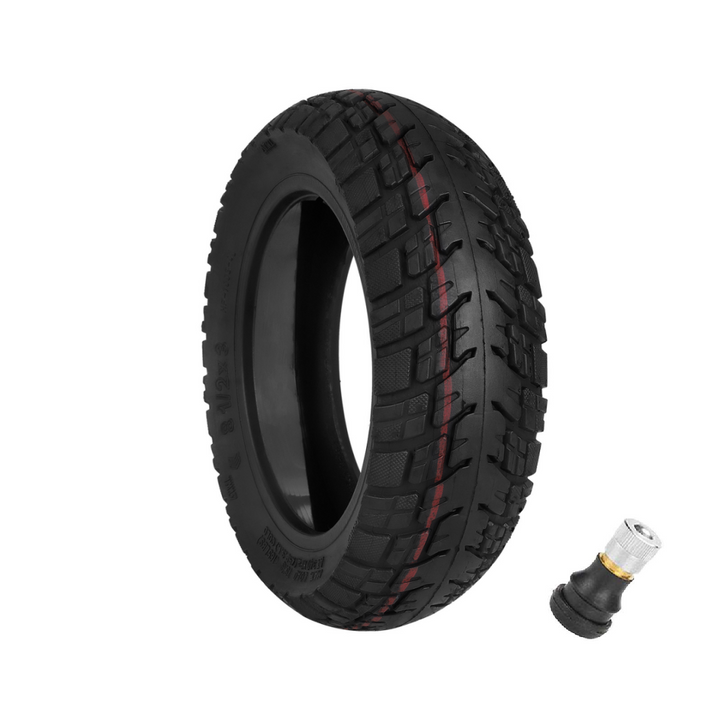 ULIP 8.5x3.0 Off-road Self-Healing Tire with Valve for Kukurin G2 Pro Zero 8 9 Pro Electric Scooter 8.5*3 (50-134) Inch Tubeless Tire Replacement Accessories Built-in Self-Healing Glue Anti-Punch Slip Tire Front and Rear Wheel All-Terrain Thick Tire