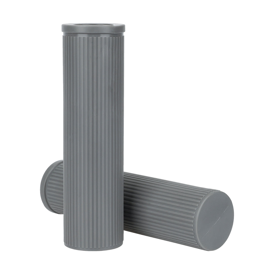 1 Paio Manopole in Gomma Grigie per Monopattino Xiaomi 4 Pro, Antiscivolo, Ergonomiche, Comode, Accessori per Coprimanubrio Elettrico, Manopole in Gomma Antiscivolo per Monopattino Elettrico Xiaomi 4 Pro, Pezzi di Ricambio