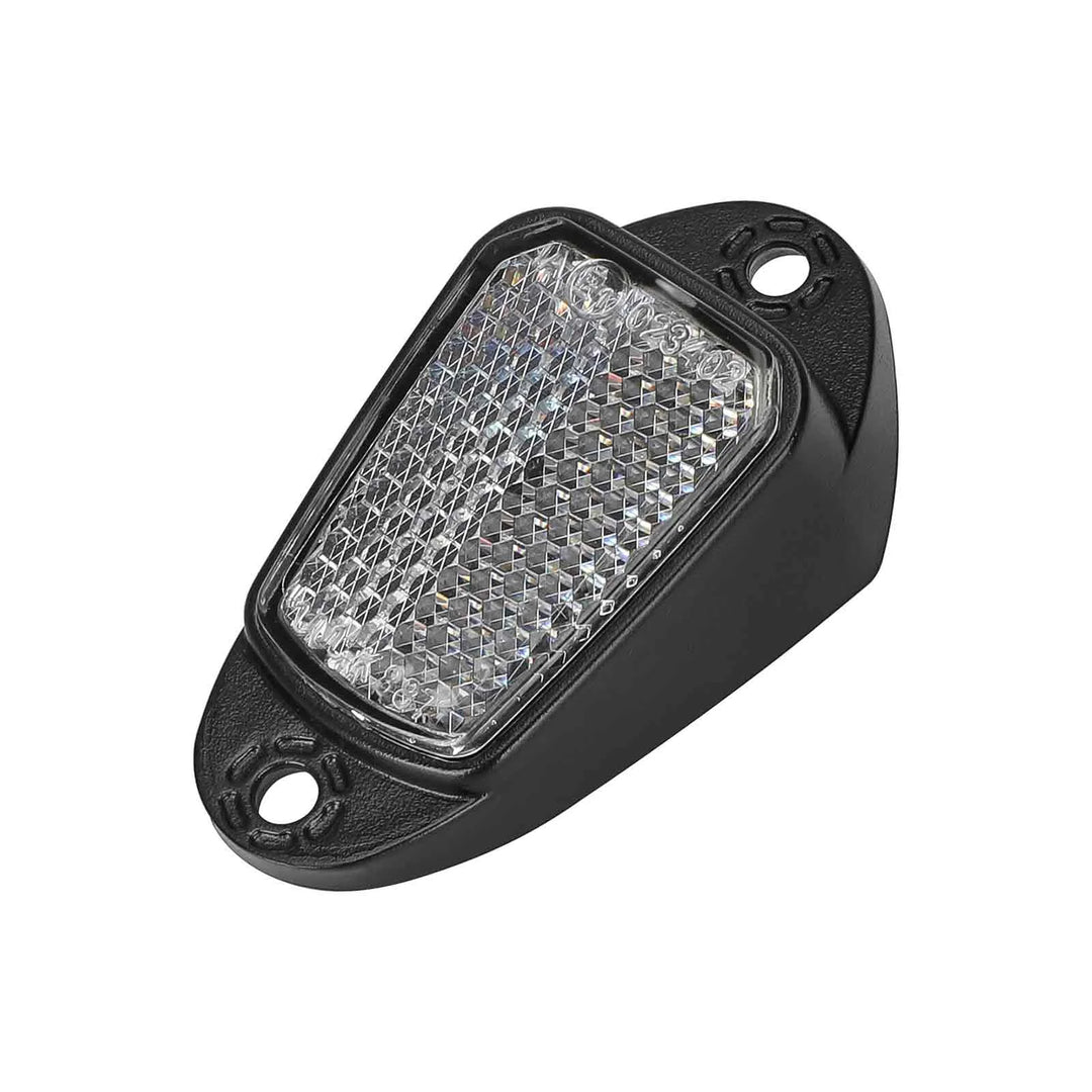 Riflettore anteriore argento originale Ninebot Scooter MAX G2 G30D Riflettore anteriore per monopattino elettrico Ninebot Componenti riflettenti anteriori Avviso notturno Riflettore anteriore Dispositivo riflettente Pellicola di avvertimento