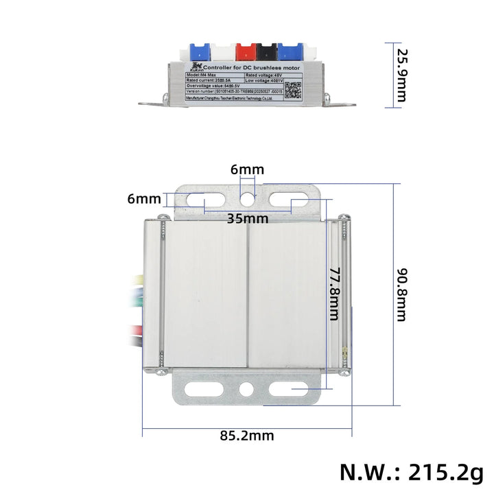 Centralina originale KuKirin M4 Max, modulo di controllo della potenza, scheda madre di ricambio originale per monopattino elettrico Kukirin M4 Max