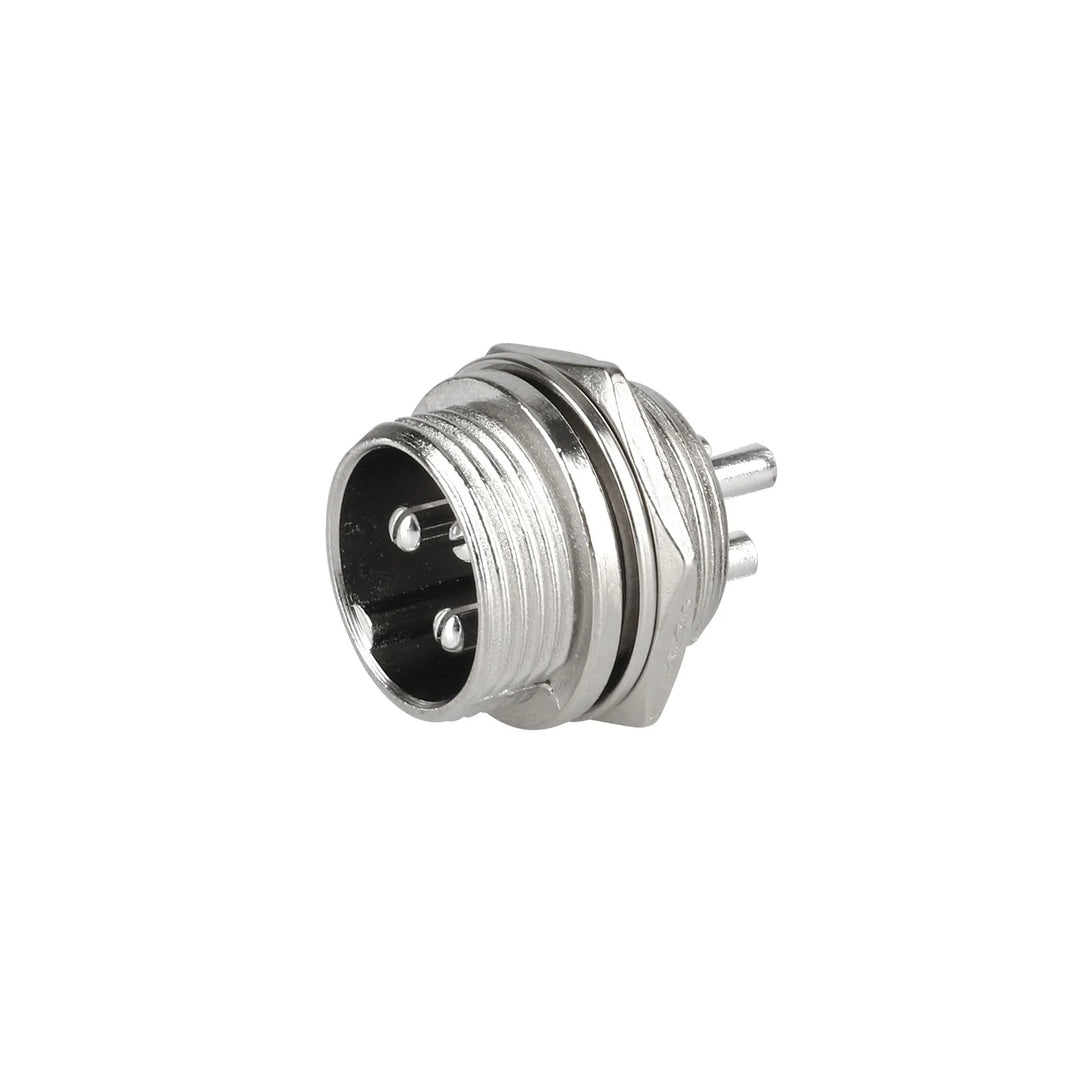 Connettore GX16 3 Pin Maschio Spina Presa Terminale Cavo Aeronautico Impermeabile