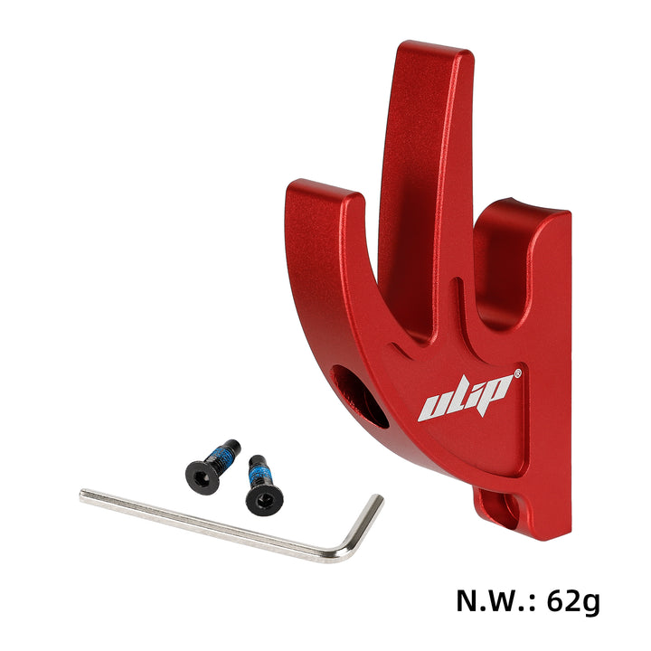 Ulip Black Front Metal Hook Storage Hook for Xiaomi M365 Pro 1S Pro2 Segway Ninebot GT1 GT2 Electric Scooter GT Series Scooter Accessories Parts