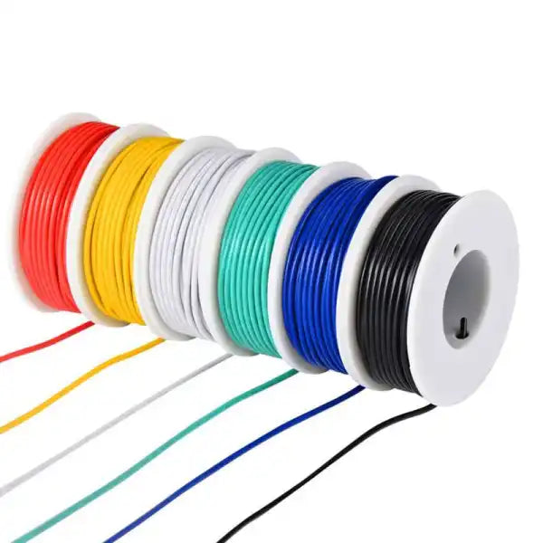 16AWG extra soft high temperature 6-color 30m silicone wire