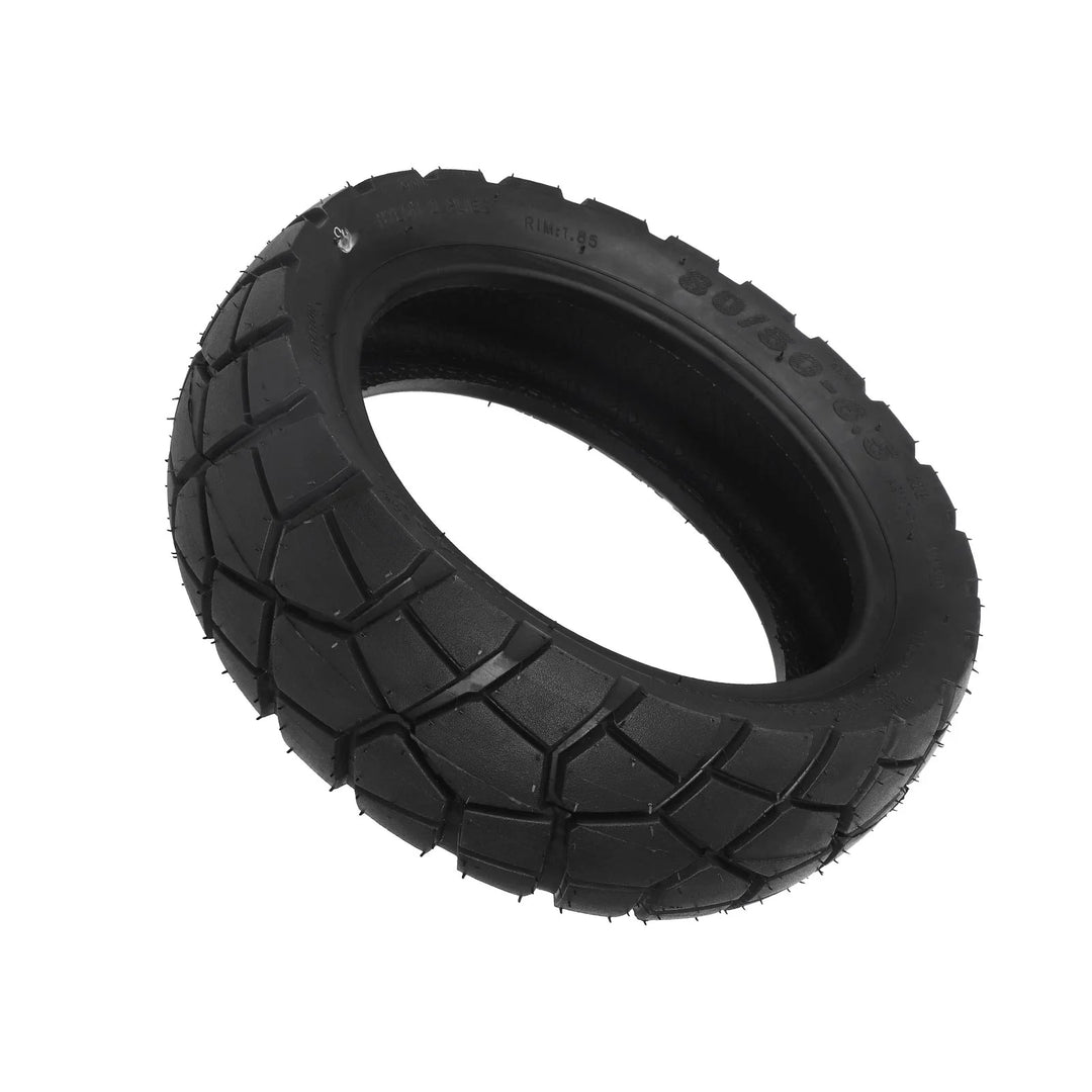 Pneumatico sottovuoto fuoristrada Aoxing 80/50-6.5, 10 pollici, pneumatico tubeless 80/50-6.5 per scooter elettrico Kukirin T3, pneumatico in gomma per scooter, pneumatico di ricambio per scooter elettrico da 10 pollici, buone prestazioni fuoristrada