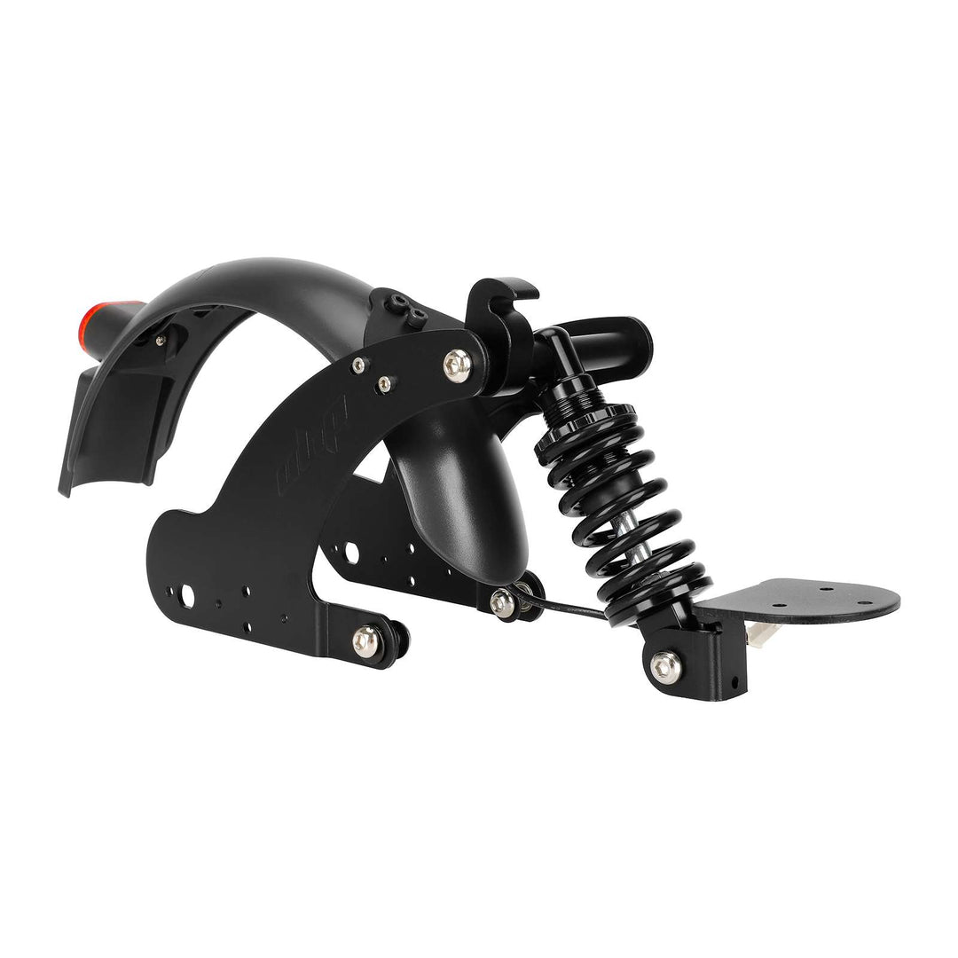 Black Rear Suspension with Fender for Xiaomi 4 pro Scooter Rear Shock Absorber for Xiaomi 4 Pro scooter Upgraded Rear Suspension For Xiaomi 4 Pro Electric Scooter Rear Shock Absorber Accessories With Fender Parts Taillight
