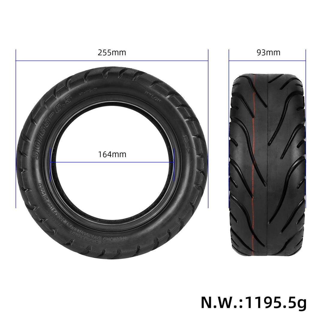 Pneumatico Tubeless 11 Pollici 90/65-6.5 Ricambio E-Scooter E-Roller Pneumatico Tubeless Multi-stud 90/65-6.5 (11×3) per monopattini elettrici Dualtron Ultra Speedual Plus Zero 11x Accessori e Ricambi Pneumatici Sottovuoto