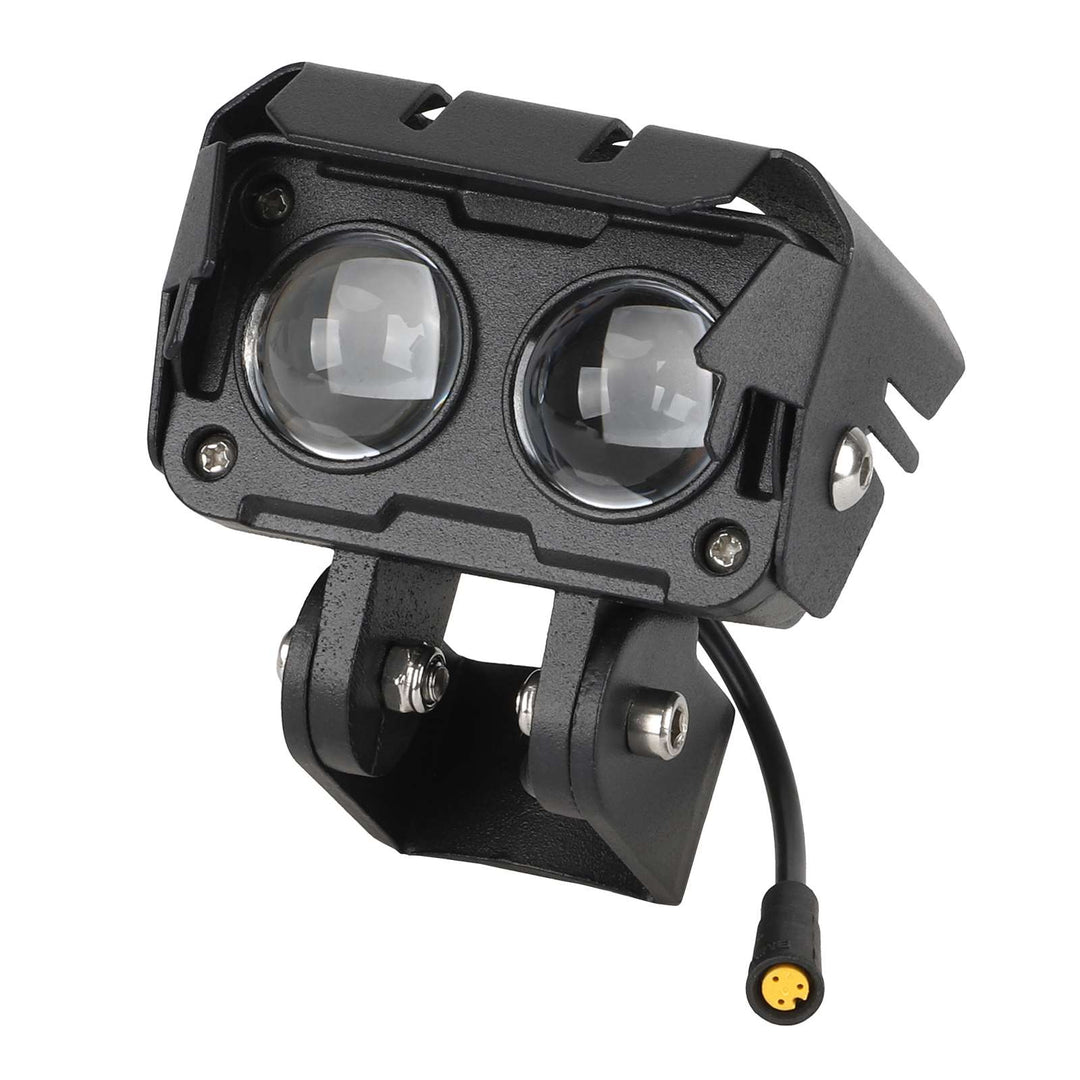 Original Kukirin G3Pro Headlights Aluminum Alloy Housing for Kukirin G3Pro Electric Scooter Front LED Headlights Headlamp Front Light For Kukirin G3 Pro Scooter Electric Scooter Headlight Aluminum Alloy Material