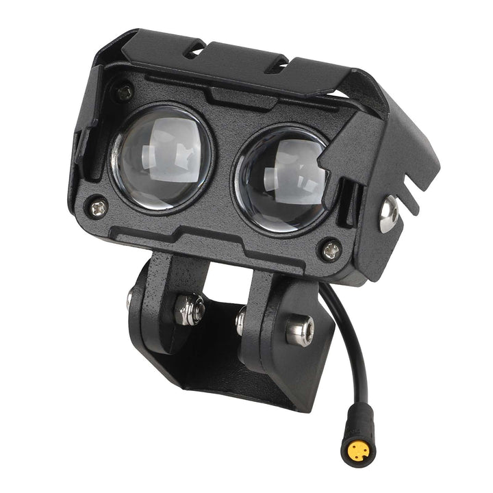 Original Kukirin G3Pro Headlights Aluminum Alloy Housing for Kukirin G3Pro Electric Scooter Front LED Headlights Headlamp Front Light For Kukirin G3 Pro Scooter Electric Scooter Headlight Aluminum Alloy Material