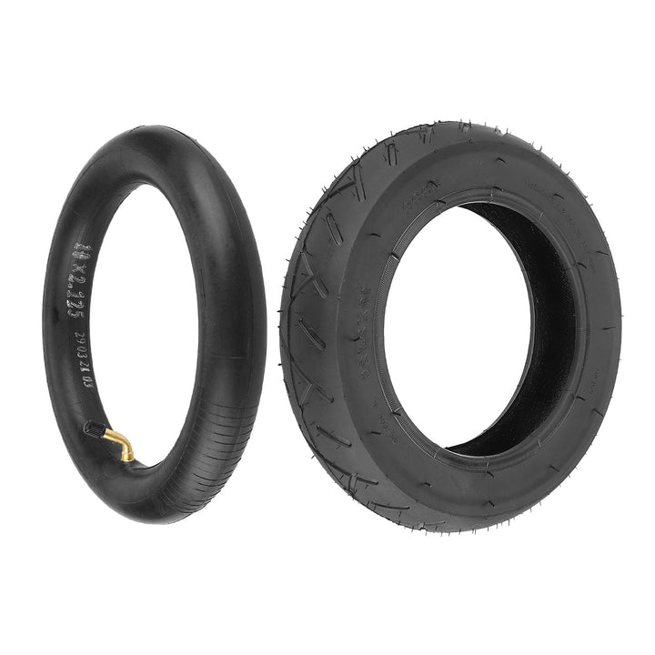 10*2.125 Inner Tube and Tire for 10 Inch Electric Scooters Balance 10*2.125 Wheel with 10*2.125 Camera 10x2.125 Electric Scooter Tire and Inner Tube Suitable for 10 Inch Wheel Tire Replacement Wheel with 0° Valve Core