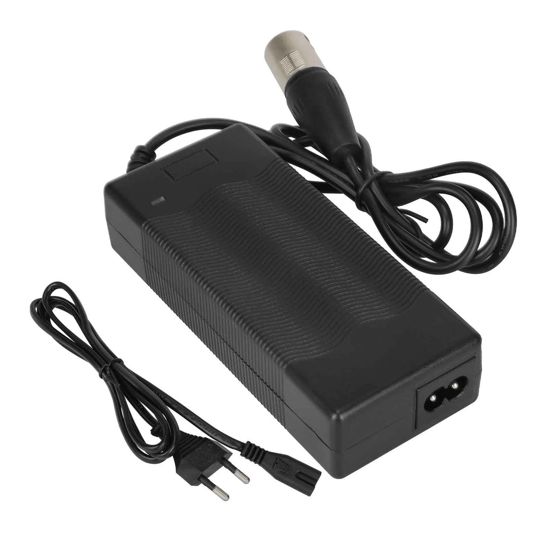 Caricabatterie 42V2A con testa Kallon spina EU Caricabatterie standard europeo Caricabatterie per veicoli elettrici Scooter elettrico Testa rotonda 36V 2A Cavo adattatore di alimentazione Accessori