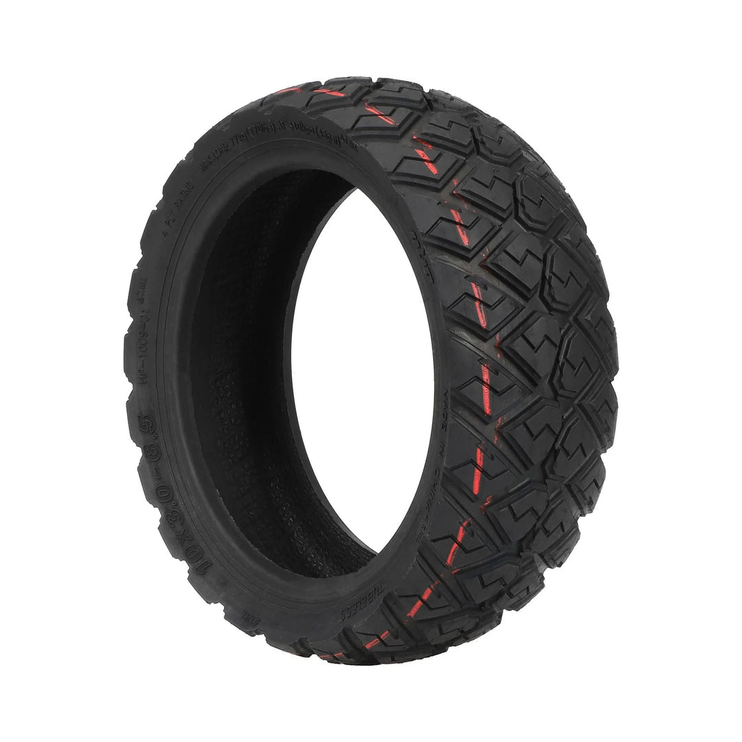 Ulip 10*3-6.5 Off-Road Tubeless Tire 10x3.0-6.5 Off Road Electric Scooter Vacuum Tire Tubeless Rubber Tire For Ninebot Max G30 Tires Replacement Accessories