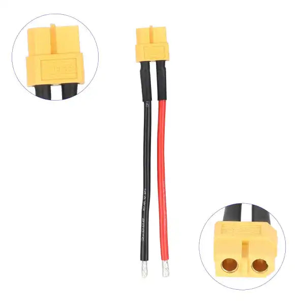 battery cable with XT60 female terminal