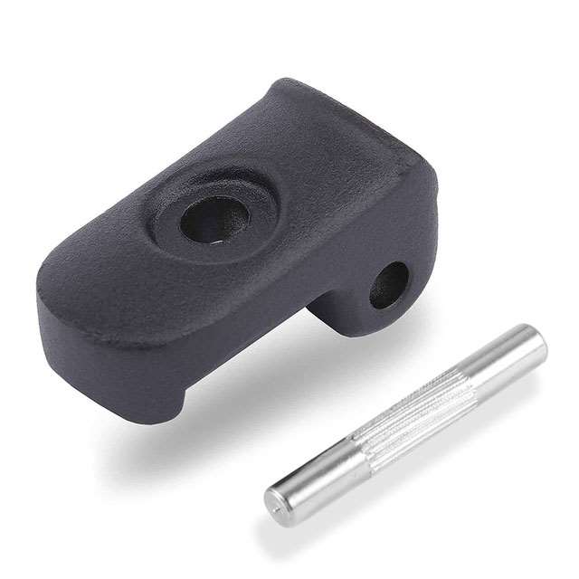 Xiaomi Mijia M365 Electric Scooter Folding Buckle Hook with Forged Aluminum 8.5 inch Xiaomi Scooter Spare Parts Reinforced Aluminium Alloy Folding Hook for Xiaomi M365 1S Pro E-Scooter Lock Hinge Folding Lock Buckle Hook Pin Screws