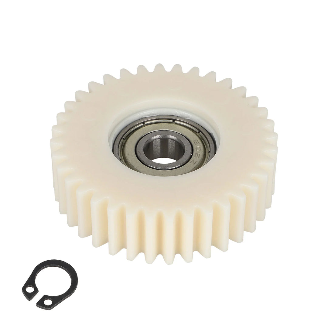 36T Nylon Gear with 47.5mm Diameter and 608 Bearing for 36T 500W Motor Electric Vehicle Motor 36 Teeth Nylon Gear Folding Vehicle Battery Vehicle Driving Service Lithium Battery Vehicle Skateboard For Bafang Motor Gear bearings Connector